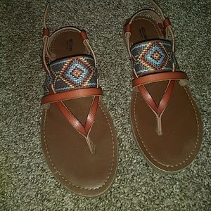 Mossimo Tribal Strappy Sandals